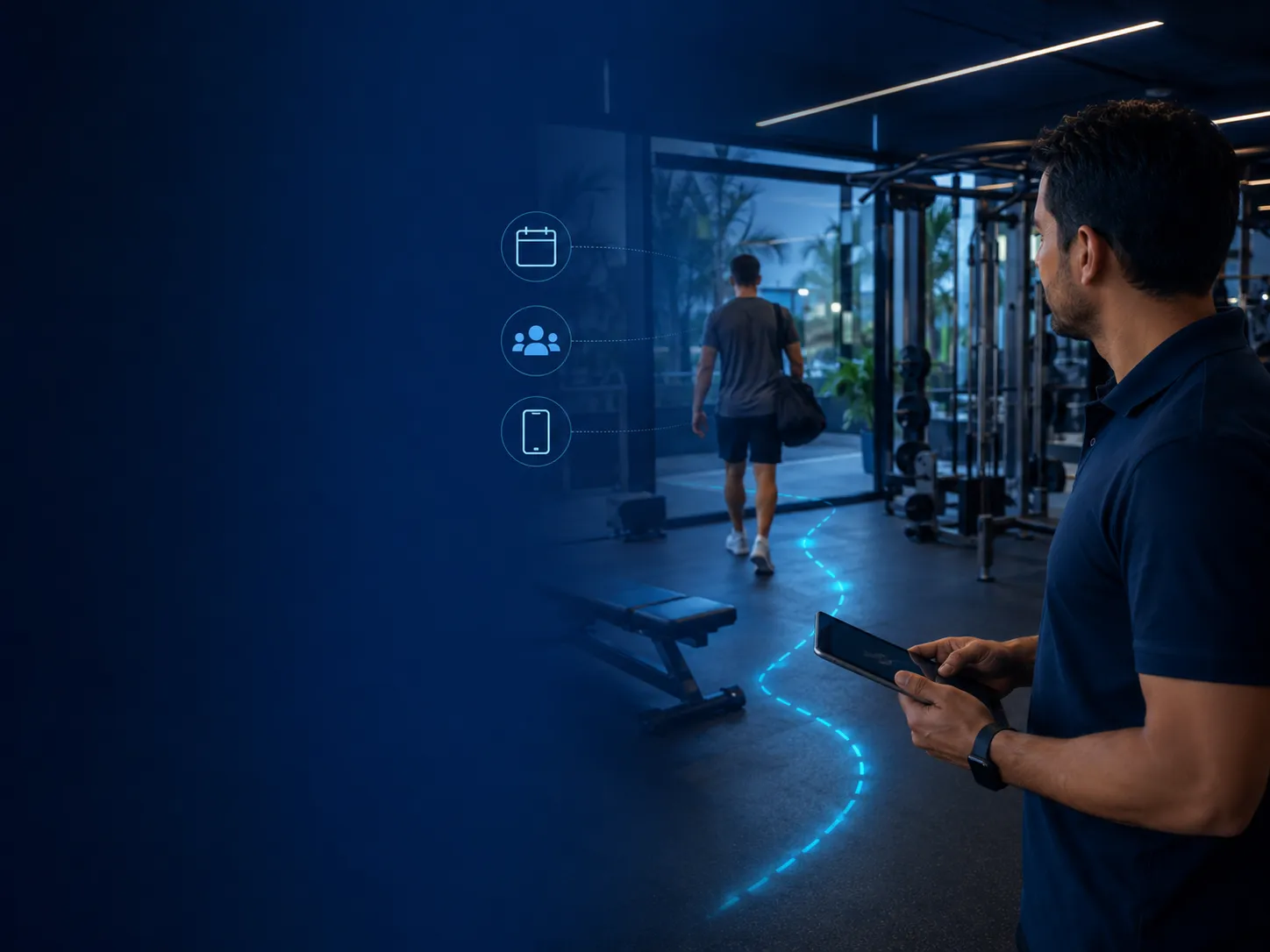 Retención de clientes en gimnasios mediante datos de asistencia, App y campañas con Gymsoft