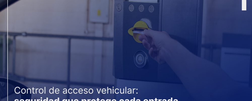 Banner control de acceso vehicular